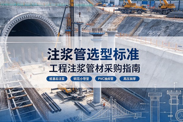 永靖注浆管选型标准