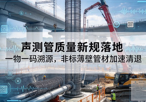 永靖声测管质量新规落地，一物一码溯源，非标薄壁管材加速清退